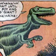 Illustration for article titled Batshit Golden Age comic reveals Hitlers lost superweapon: a robot T-Rex